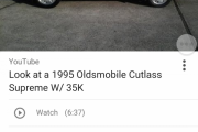 Oldsmobile Cutlass Supreme 1995