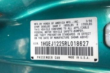 1994 Honda Civic For Sale in Hialeah, FL - Salvage Cars 1994 Honda Civic For Sale in Hialeah, FL - Salvage Cars