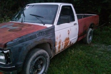 Junk 1990 Chevrolet S-10 Photography