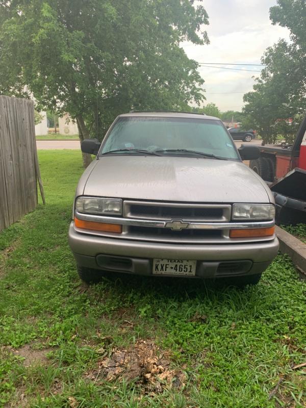 Chevrolet Blazer 2002 For Sale In Weimar Tx Salvage Cars