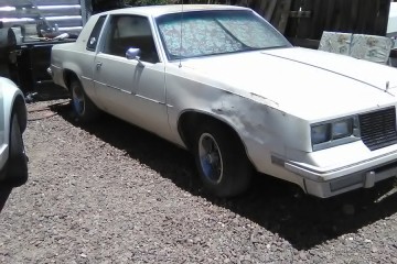 Junk 1990 Oldsmobile Cutlass Supreme Photography