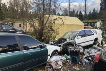 Junk 1990 Honda Accord Photography