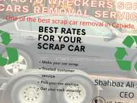 Ali Scrap Cars Removal| Mississauga, Ontario, Canada