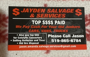 Jayden Salvage and Services